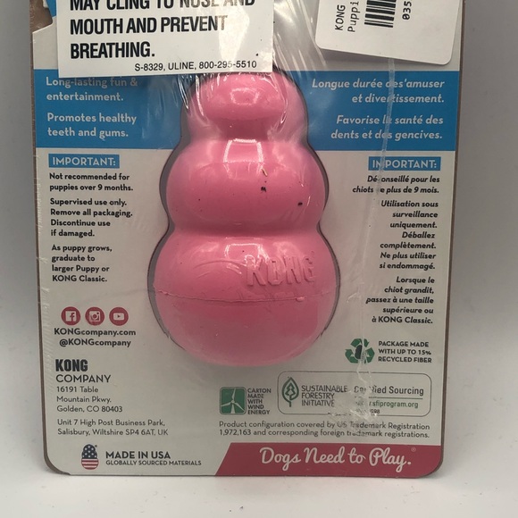 KONG PUPPY TOY FOR SMALL DOGS - Picture 3 of 11